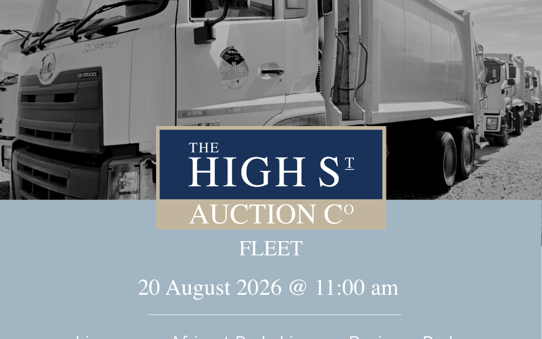 20 August 2026 – Compactor Live & Online Auction
